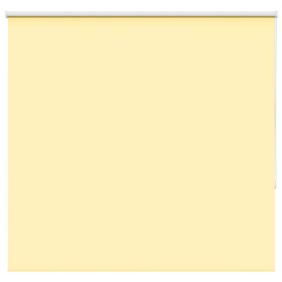Vidaxl rolgordijn verduisterend 150x130 cm stofbreedte 146,6 cm geel