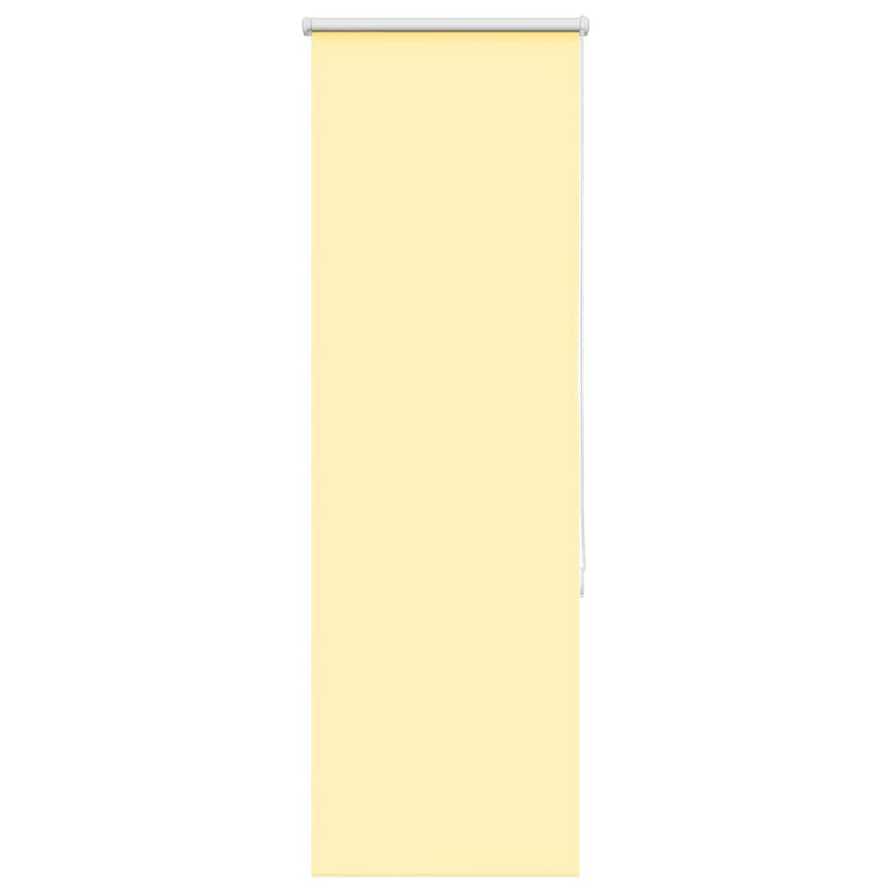 Vidaxl rolgordijn 50x150 cm verduisterend stofbreedte 45,7cm geel