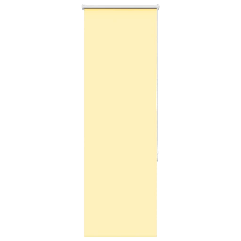 Vidaxl rolgordijn 60x150 cm verduisterend stofbreedte 55,7cm geel