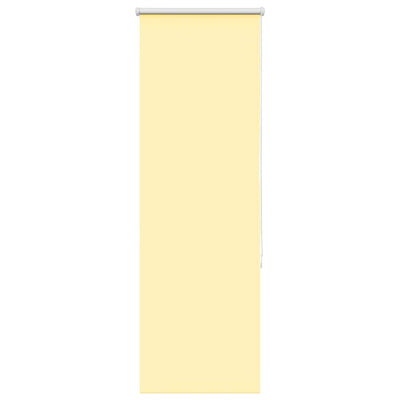 Vidaxl rolgordijn 60x150 cm verduisterend stofbreedte 55,7cm geel