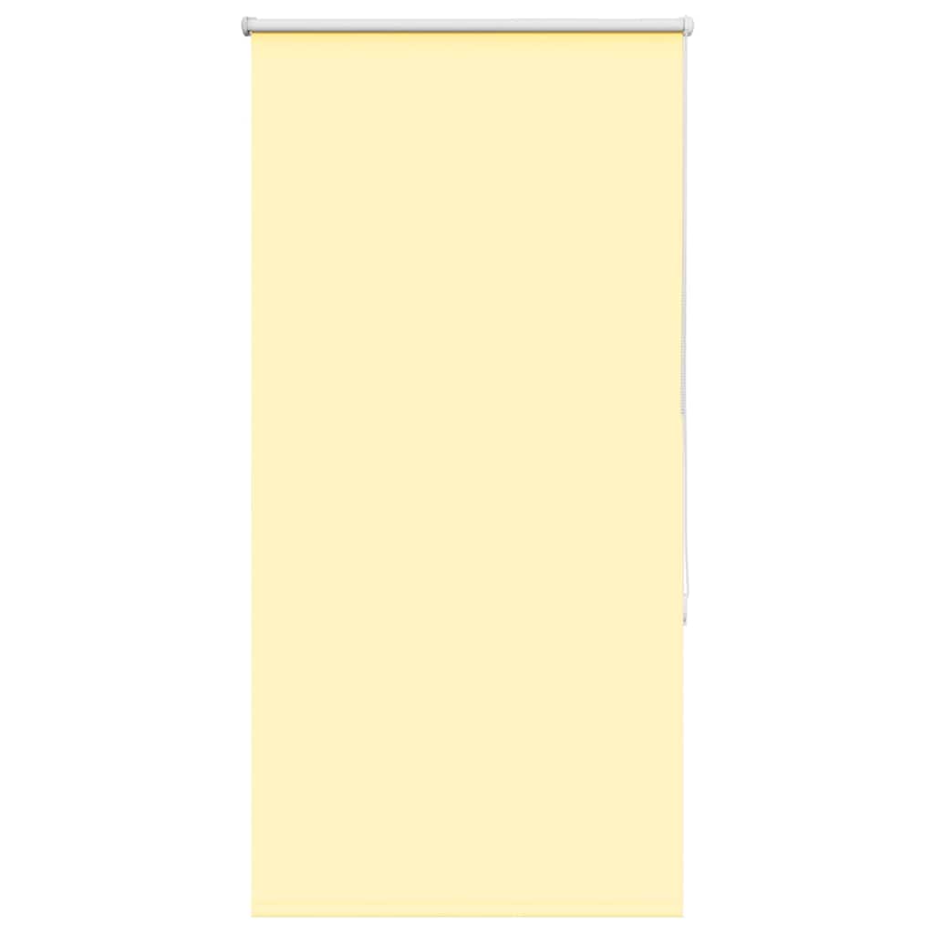 Vidaxl rolgordijn verduisterend 65x150 cm stofbreedte 60,7cm geel