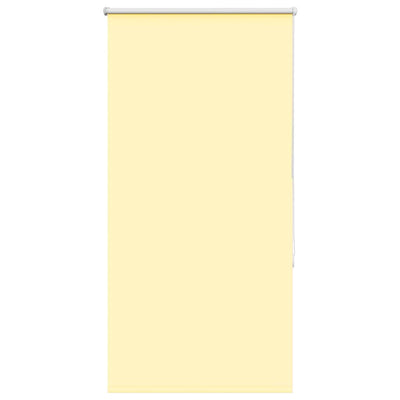 Vidaxl rolgordijn verduisterend 65x150 cm stofbreedte 60,7cm geel