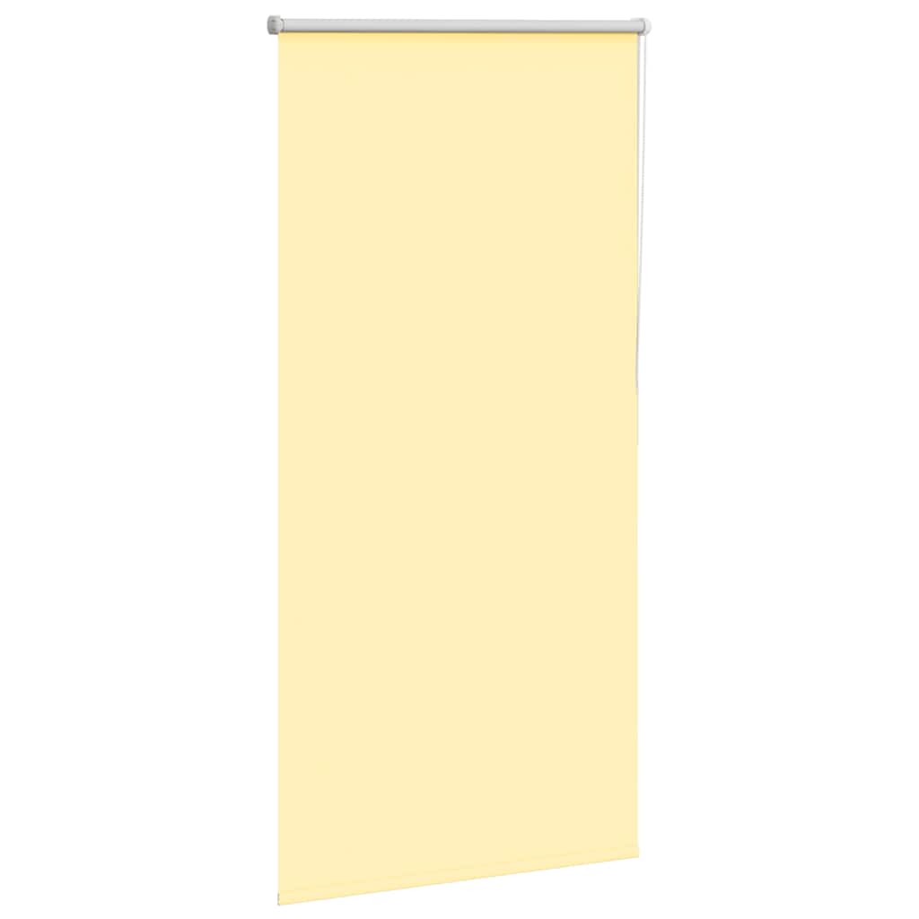 Vidaxl rolgordijn verduisterend 65x150 cm stofbreedte 60,7cm geel