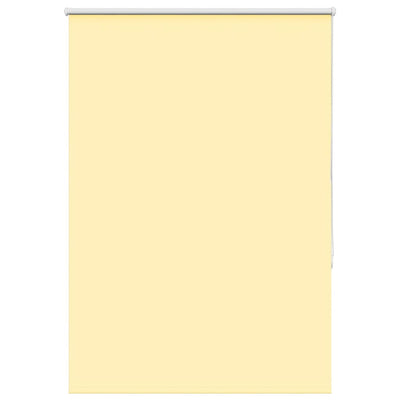 Vidaxl rolgordijn verduisterend 105x150 cm stofbreedte 100,7 cm geel