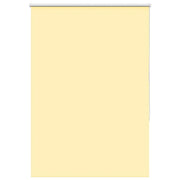 Vidaxl rolgordijn verduisterend 105x150 cm stofbreedte 100,7 cm geel - afbeelding 1