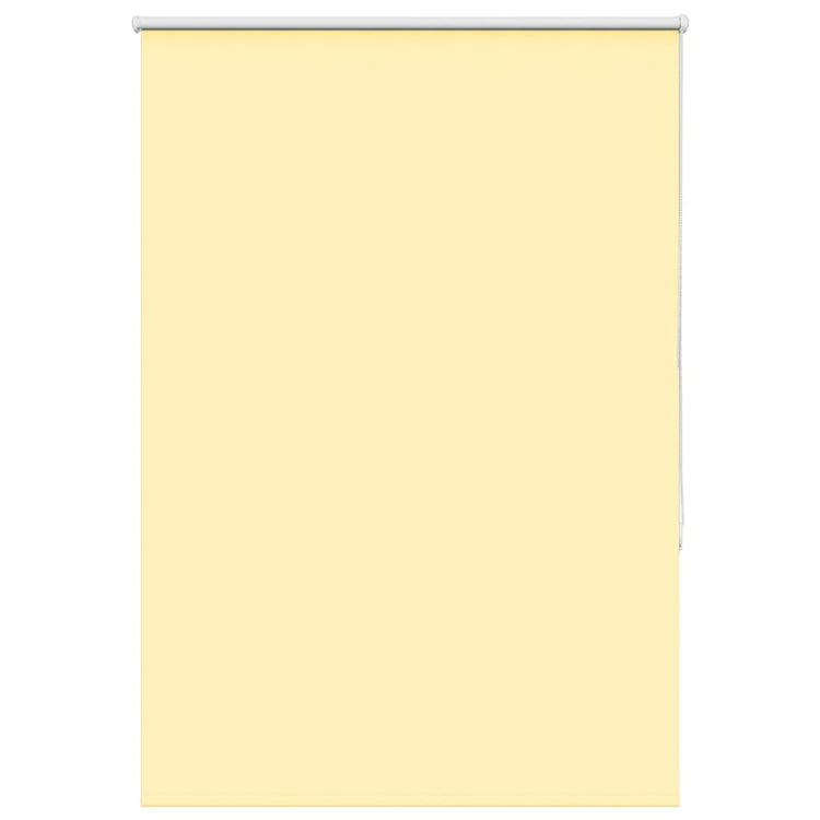 Vidaxl rolgordijn verduisterend 105x150 cm stofbreedte 100,7 cm geel