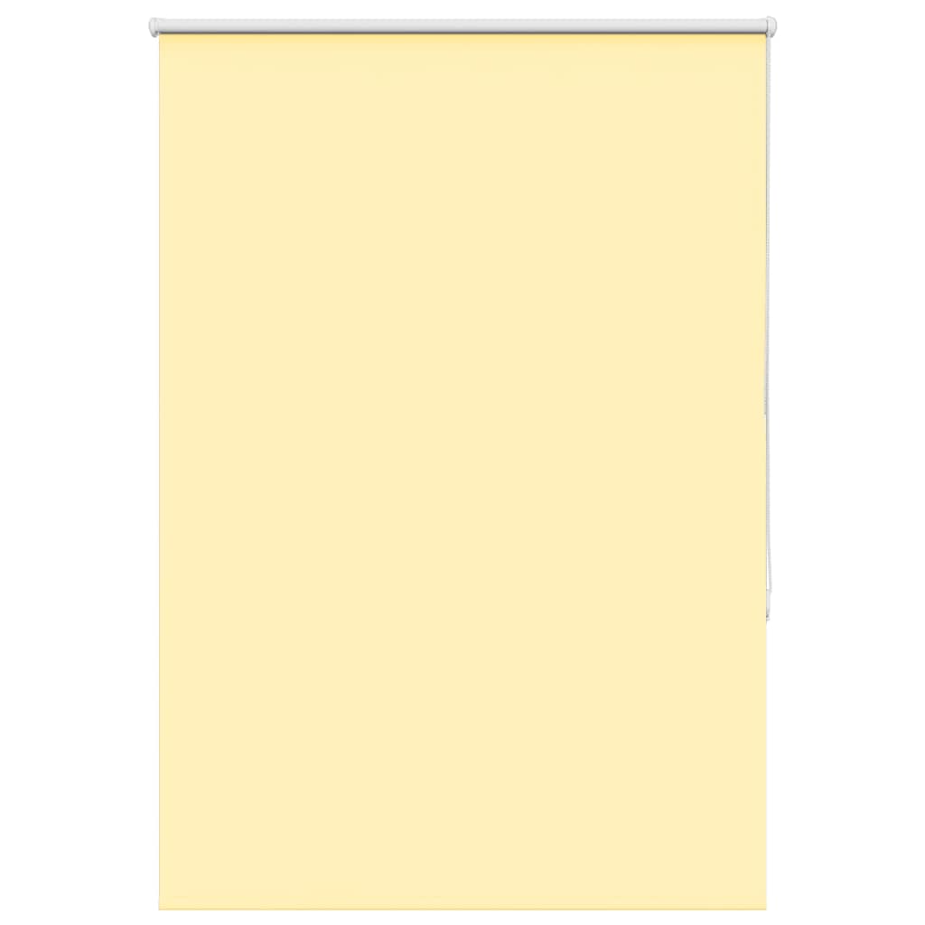 Vidaxl rolgordijn verduisterend 110x150 cm stofbreedte 105,7 cm geel