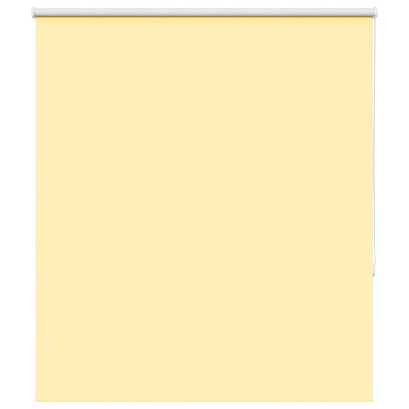 Vidaxl rolgordijn verduisterend 130x150 cm stofbreedte 126,6 cm geel