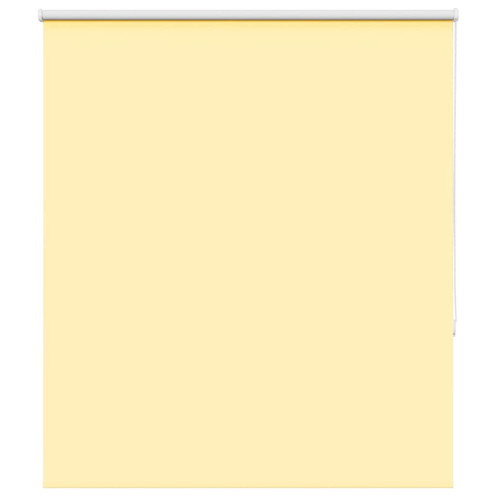 Vidaxl rolgordijn verduisterend 130x150 cm stofbreedte 126,6 cm geel