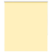 Vidaxl rolgordijn verduisterend 135x150 cm stofbreedte 131,6 cm geel - afbeelding 1
