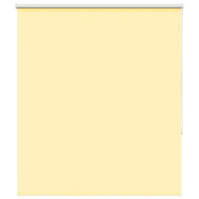 Vidaxl rolgordijn verduisterend 135x150 cm stofbreedte 131,6 cm geel
