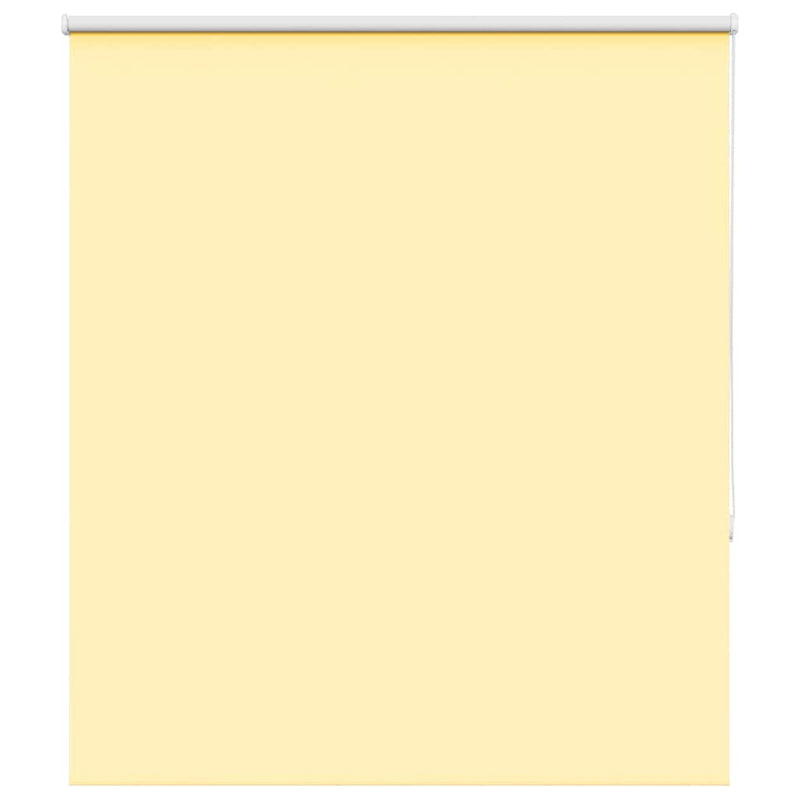 Vidaxl rolgordijn verduisterend 135x150 cm stofbreedte 131,6 cm geel