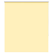 Vidaxl rolgordijn 140x150 cm verduisterend stofbreedte 136,6 cm geel - afbeelding 1