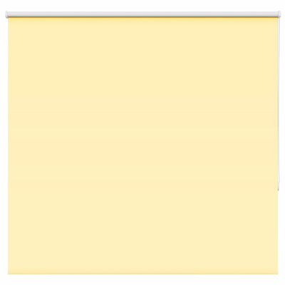 Vidaxl rolgordijn verduisterend 145x150 cm stofbreedte 141,6 cm geel