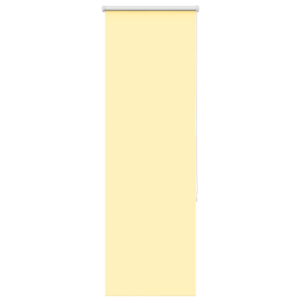 Vidaxl rolgordijn verduisterend 60x175 cm stofbreedte 55,7cm geel