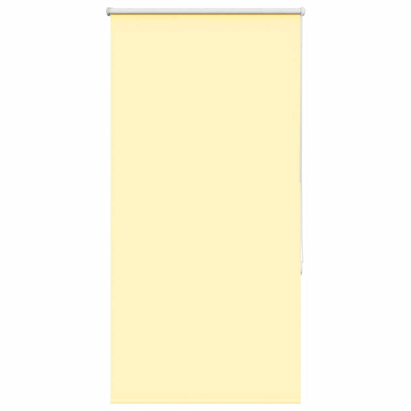 Vidaxl rolgordijn verduisterend 65x175 cm stofbreedte 60,7cm geel