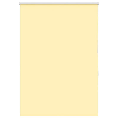 Vidaxl rolgordijn verduisterend 100x175 cm stofbreedte 95,7 cm geel