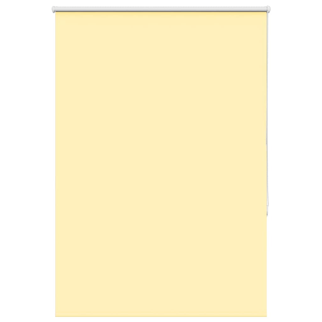Vidaxl rolgordijn verduisterend 100x175 cm stofbreedte 95,7 cm geel