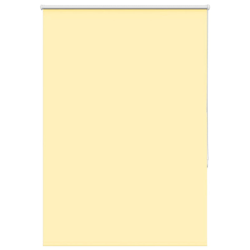 Vidaxl rolgordijn verduisterend 100x175 cm stofbreedte 95,7 cm geel