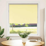 Vidaxl rolgordijn verduisterend 100x175 cm stofbreedte 95,7 cm geel - afbeelding 2
