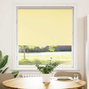 Vidaxl rolgordijn verduisterend 105x175 cm stofbreedte 100,7 cm geel - afbeelding 2