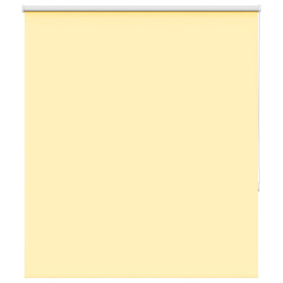 Vidaxl rolgordijn verduisterend 135x175 cm stofbreedte 131,6 cm geel