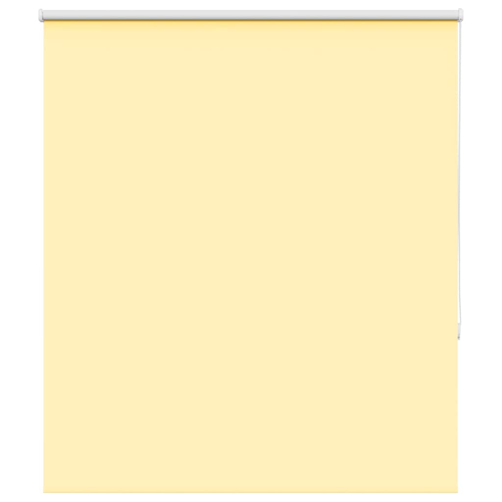 Vidaxl rolgordijn verduisterend 140x175 cm stofbreedte 136,6 cm geel