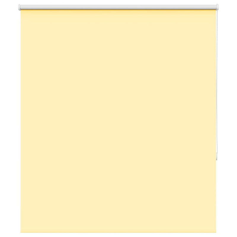Vidaxl rolgordijn verduisterend 140x175 cm stofbreedte 136,6 cm geel
