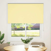 Vidaxl rolgordijn verduisterend 140x175 cm stofbreedte 136,6 cm geel - afbeelding 2