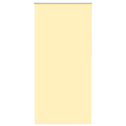 Vidaxl rolgordijn verduisterend 95x210 cm stofbreedte 90,7 cm geel - afbeelding 1