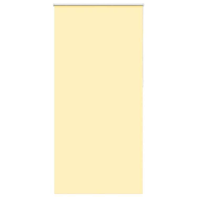Vidaxl rolgordijn verduisterend 95x210 cm stofbreedte 90,7 cm geel