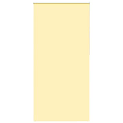 Vidaxl rolgordijn verduisterend 100x210 cm stofbreedte 95,7 cm geel - afbeelding 1