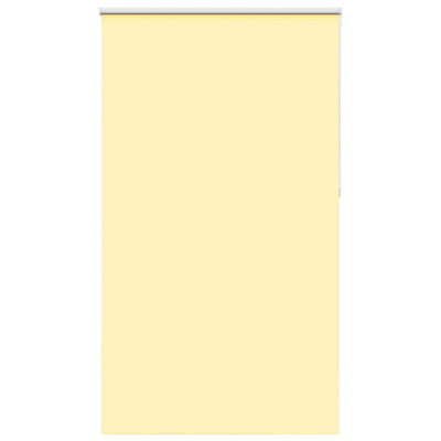 Vidaxl rolgordijn verduisterend 120x210 cm stofbreedte 116,6 cm geel