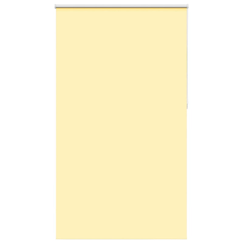 Vidaxl rolgordijn verduisterend 140x210 cm stofbreedte 136,6 cm geel