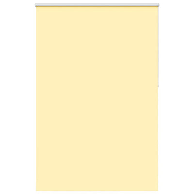 Vidaxl rolgordijn verduisterend 145x210 cm stofbreedte 141,6 cm geel