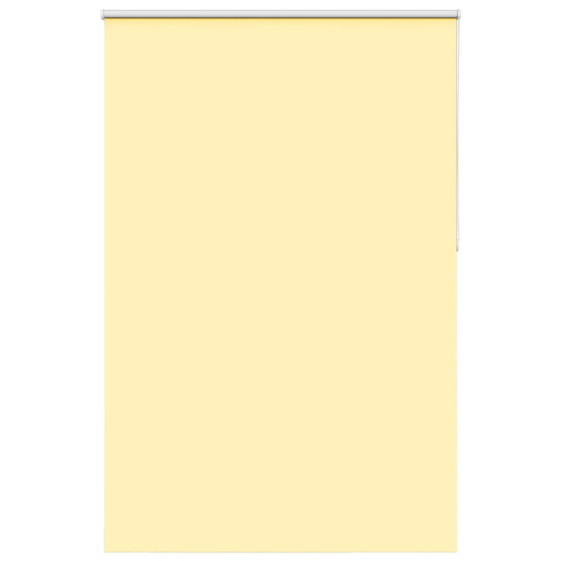 Vidaxl rolgordijn verduisterend 145x210 cm stofbreedte 141,6 cm geel