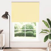 Vidaxl rolgordijn verduisterend 150x210 cm stofbreedte 146,6 cm geel - afbeelding 2