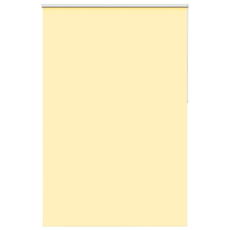 Vidaxl rolgordijn verduisterend 155x210 cm stofbreedte 151,6 cm geel
