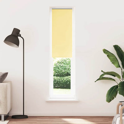 Vidaxl rolgordijn verduisterend 55x230 cm stofbreedte 50,7cm geel