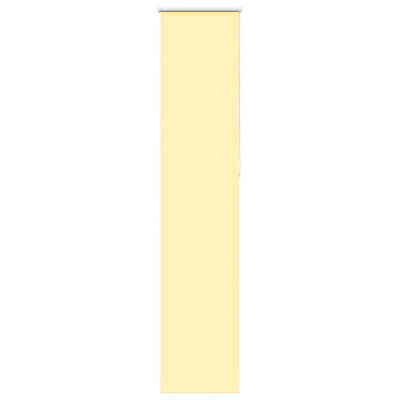 Vidaxl rolgordijn verduisterend 60x230 cm stofbreedte 55,7cm geel