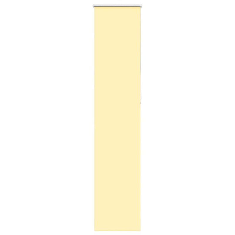 Vidaxl rolgordijn verduisterend 60x230 cm stofbreedte 55,7cm geel