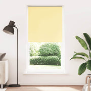 Vidaxl rolgordijn 95x230 cm verduisterend stofbreedte 90,7cm geel - afbeelding 2