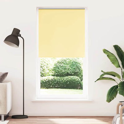 Vidaxl rolgordijn verduisterend 105x230 cm stofbreedte 100,7 cm geel