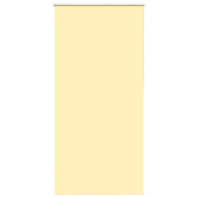 Vidaxl rolgordijn verduisterend 110x230 cm stofbreedte 105,7 cm geel