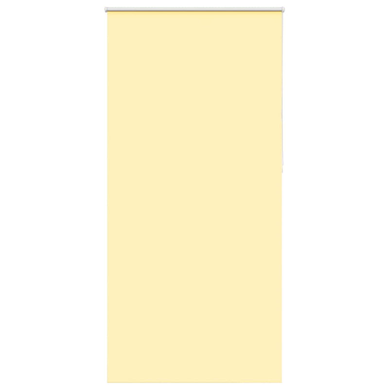 Vidaxl rolgordijn verduisterend 110x230 cm stofbreedte 105,7 cm geel