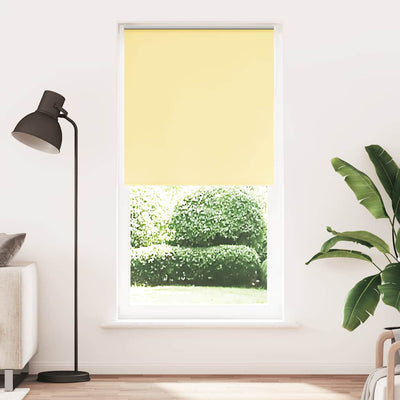 Vidaxl rolgordijn verduisterend 110x230 cm stofbreedte 105,7 cm geel