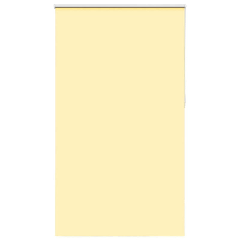Vidaxl rolgordijn verduisterend 140x230 cm stofbreedte 136,6 cm geel