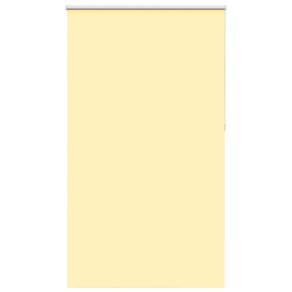 Vidaxl rolgordijn verduisterend 140x230 cm stofbreedte 136,6 cm geel