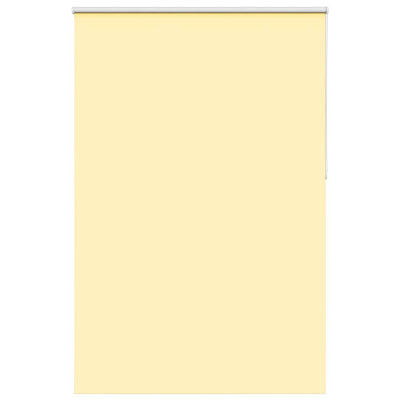 Vidaxl rolgordijn 145x230 cm verduisterend 141,6 cm polyester geel