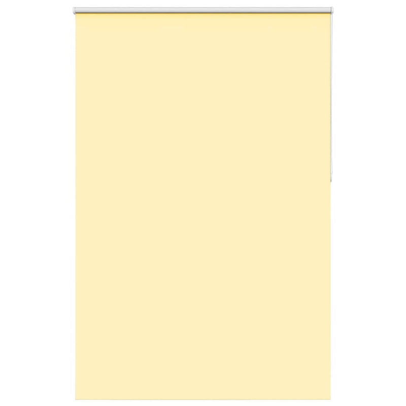 Vidaxl rolgordijn 145x230 cm verduisterend 141,6 cm polyester geel